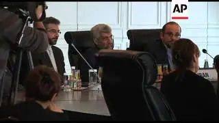 +4:3 Iran and 6 nations meet on nuclear activities, meeting, Ashton