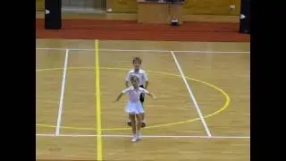 2009.10.11 Пасько-Овчаренко Константин - Цицей Мария (4 й этап ЧУ Дети)