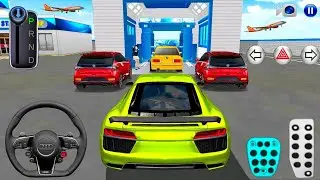 Realistic Supercar Wash Simulator in USA 🇺🇸🚗 | 3D Driving Class 2026 | Car Driving Games 