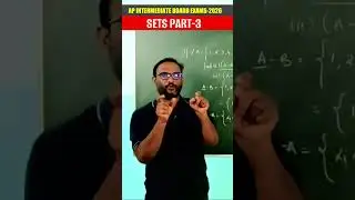 Inter 1st year Mathematics | Sets | Important Question-3 #apinter2026 @kasimsirclasses