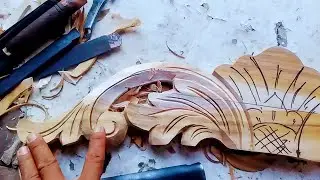 wood carving is an art#woodworking #woodscraft