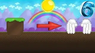 Growtopia | Dirt to Angel Wing  #6 ( Boring... )