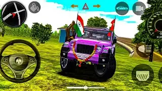 Modified Mahindra Thar😈Games:Indian Yellow Thar (Gadi Wala Games)Car Game Android Game #2025​ part39