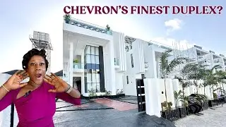 INSIDE A 695M NAIRA LUXURY 5 BEDROOM DUPLEX IN CHEVRON