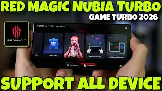 😱 RED MAGIC NUBIA GAME TURBO 2026‼️ SUPPORT SEMUA ANDROID 🔥 FPS STABIL + GAME AUTO SMOOTH TANPA ROOT