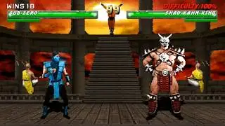 Mortal Kombat Project Solano Edition 2024 - KLASSIC SUB-ZERO Gameplay Playthrough