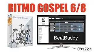 Ritmo de Bateria gospel 6/8 beatbuddy - 081223