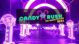 World of Illumination l Candy Rush The Remix Edition | Six Flags White Water 4K