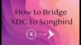 SolidiFi  - How to Bridge XDC to Songbird