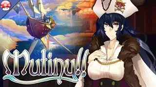 Mutiny!! Gameplay (PC) Steam Visual Novel Game