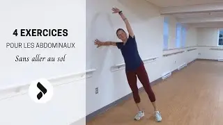 4 exercices debout pour muscler les abdominaux