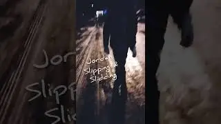 Me Sliding on the street after an ice storm.  Music by RemixLiveRecords, arranged by my mom Valygrl