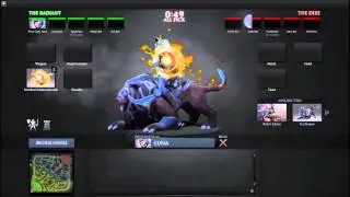 Dota 2 TI5 Immortal  - Golden Moonfall Luna Immortal Preview