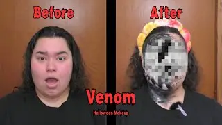 Venom || Halloween Makeup Special