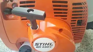 Starting the new BR450 C-EF, STIHL Backpack Blower