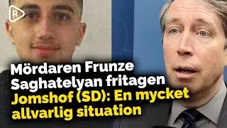 M&ouml;rdare fritagen &ndash; Jomshof (SD): Situationen v&auml;ldigt allvarlig