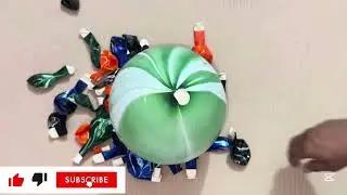 Unlimited Printed Rainbow Balloons ASMR 🎈💥 | Unboxing + Blow & Pop Relaxation