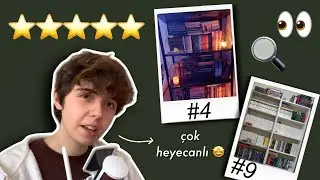 kitaplıklarınızı inceliyorum!