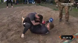 Горец против Русского !!! (Достойный бой,достойные парни)