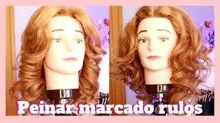 2 PEINADOS PARA MARCADOS DE RULOS EN PELO LARGO 🎀 sandranewlook