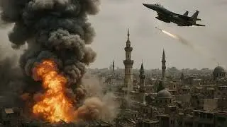 Israel Attacks Syrian Military HQ In Damascus #israel #syria Changing Equillibrium in Middle East