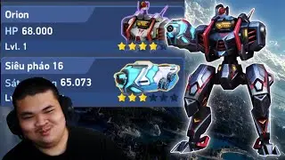 Mech Arena - Orion Super Cannon 16 !! I am the best sniper in Mech (10 shots missed 9)