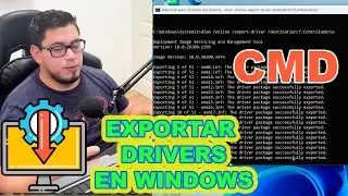 Como Guardar los Controladores de tu PC con CMD antes de formatear | SIN PROGRAMAS