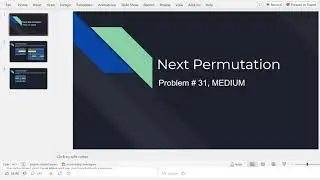 Next Permutation | Leetcode 31 | MEDIUM