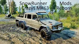 SnowRunner-Mods-Crazys MK63 Reborn-Region map Abandoned collective farm-Cargo transportation Part 6