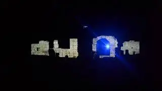 Projection Mapping sur ruines &agrave; la r&eacute;sidence de France by Incept & Design Lab