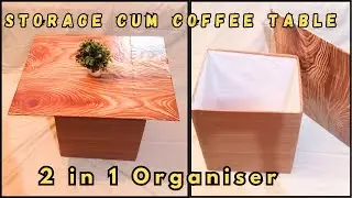 How To Make Table From Cardboard Box | Cardboard Furniture