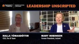 Former President of Ireland Mary Robinson Discusses Unique Traits of Female Leadership