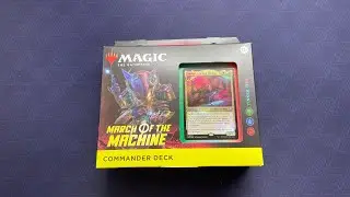 Unboxing | March of the Machine Commander Deck - Tinker Time (RBG)