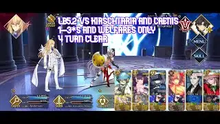 FGO F2P TA - Vs Kirschtaria and Caenis - LB5.2 Olympus
