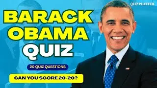 Barack Obama Quiz | Test Your Knowledge on the 44th U.S. President #quizplatter #quiz #barackobama