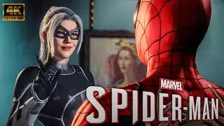 Spiderman meets Black Cat | spiderman remastered {part of Black Cat dlc The Heist}