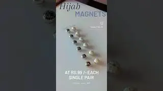 Hijab Accessories 🌸 Hijab Magnets 💗 #youtubeshorts #trending