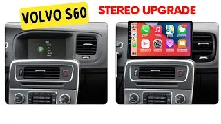 Volvo S60, XC60 Android Screen Upgrade with Backcamera and Factory Amplifier