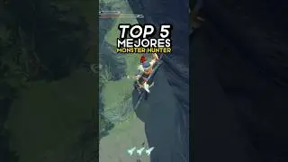 TOP 5 MEJORES Monster Hunter ⚔🏆 #monsterhunter #capcom #gaming