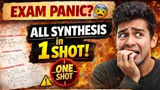 EXAM PANIC?! 😰 Medicinal Chemistry-II | ALL Synthesis in ONE SHOT (With Structures)