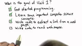 Solution to First Quiz - CS101 - Udacity
