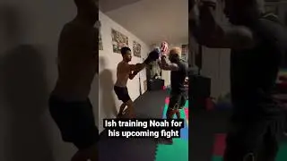 Training a warrior #shorts #shortsvideo #kickboxing #boxing #training #fighter #defense #fitness