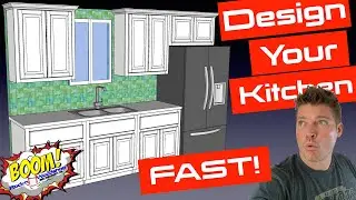 Design your Kitchen WET Wall FAST!!!