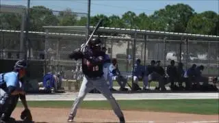 Minnesota Twins SS prospect Wander Javier hitting in EXST 5/20/17