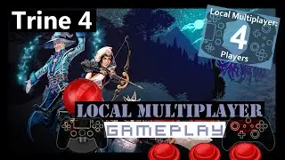 Trine 4 The Nightmare Prince 4 Player Local Multiplayer Xbox One - Gameplay