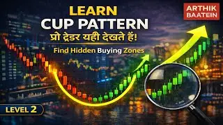 Cup Pattern Level 2 🔥 | Breakout Confirmation & Entry Strategy | Technical Analysis हिंदी