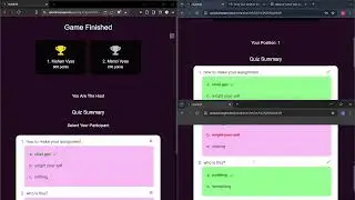 Quiztical - online multiplayer quiz website | react typescript firebase