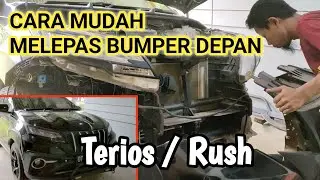Cara Mudah Melepas Bumper Depan Mobil Terios/Rush