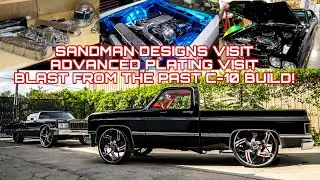Wades World Ep. 4 : Sandman Designs C10, Advanced Plating Tour, Maple Motorsports, Diecast Pickups