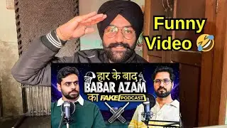Fake Podcast With Babar Azam | Pakistan Cricket Team | Parody Podcast Comedy | Satish Ray